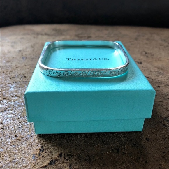 Tiffany & Co Love notes bracelet silver price firm!
